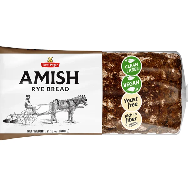 Amish Yeast-Free Rye Bread