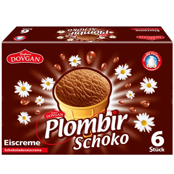 Chocolate Plombir Ice Cream