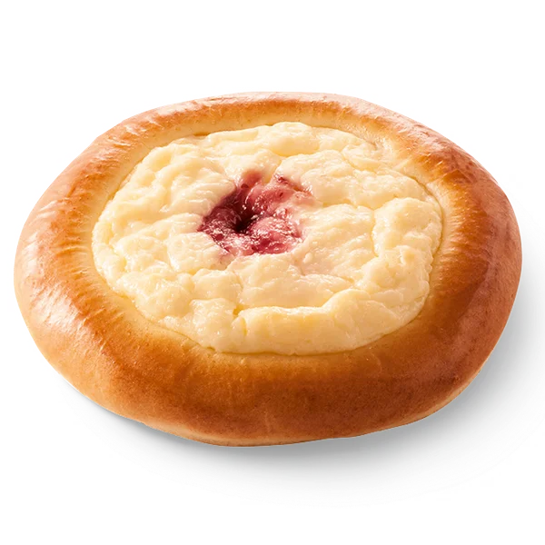 Coffee Bread with Curd & Cowberry