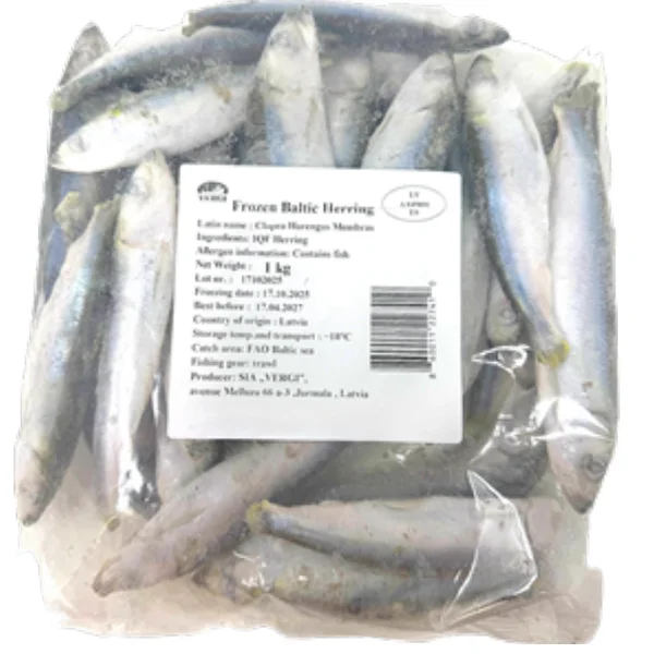VERGI Frozen Baltic Herring Head-On