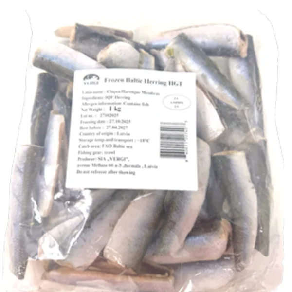 VERGI Frozen Baltic Herring Head-Off